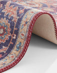 Hanse Home Anthea Orientalisk Matta, 80x200cm, Vinröd
