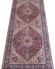 Hanse Home Anthea Orientalisk Matta, 80x200cm, Vinröd