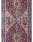Hanse Home Anthea Orientalisk Matta, 80x200cm, Vinröd