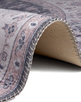 Hanse Home Anthea Orientalisk Rund Matta, 160cm, Mauve/Vit