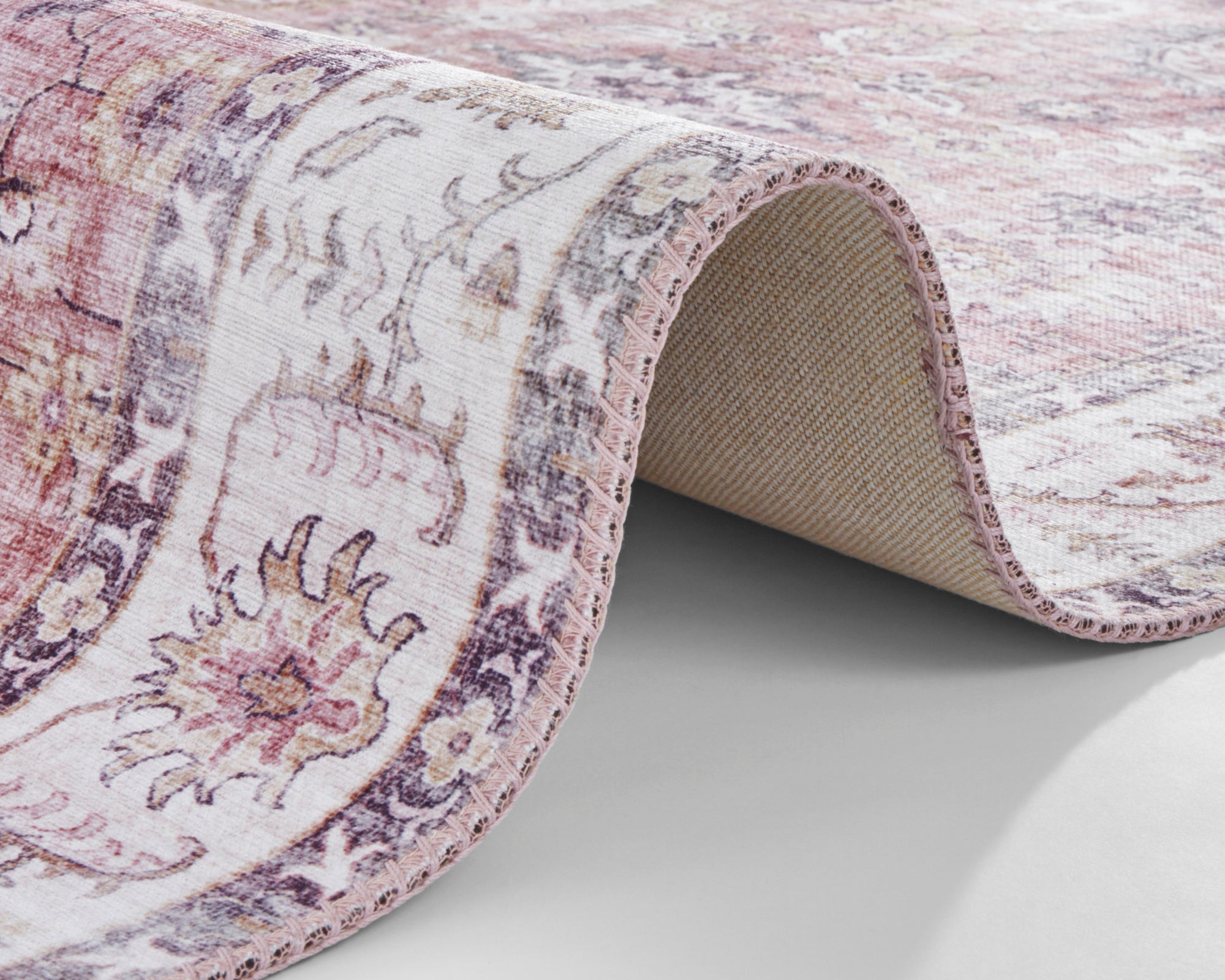 Hanse Home Vivana Orientalisk Matta, 80x200cm, Tyrian Lila