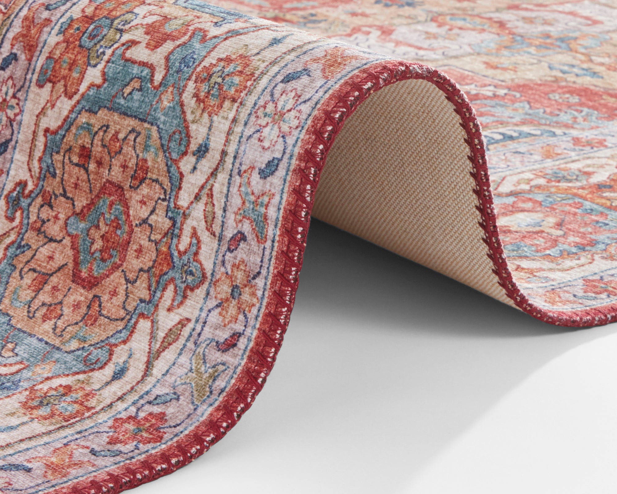 Hanse Home Sylla Orientalisk Matta, 80x200cm, Röd