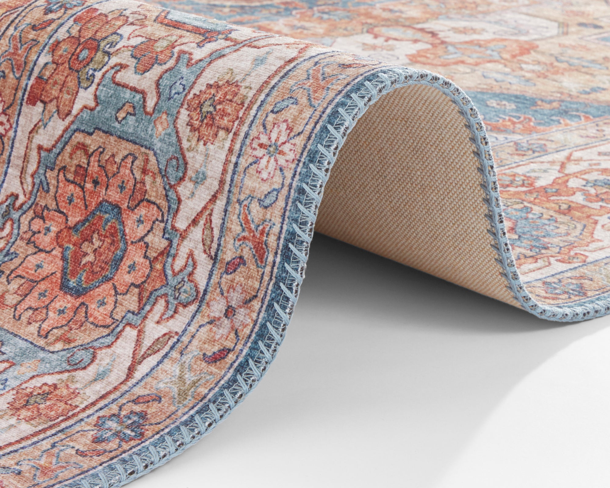 Hanse Home Sylla Orientalisk Matta, 80x200cm, Orange