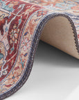 Hanse Home Sylla Orientalisk Matta, 80x200cm, Vinröd