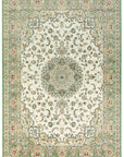 Hanse Home Nain Orientalisk Matta, Viskos, Grön