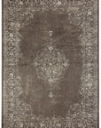 Hanse Home Medaillon Orientalisk Matta, Viskos, Brun