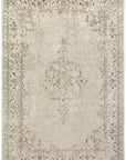 Hanse Home Medaillon Orientalisk Matta, Viskos, Beige