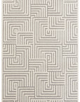 Elle decoration Manipu Matta, Cream/Grå