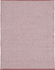Svanefors Stripe Matta, Bomull, 170x240cm, Rose