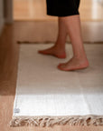 Svanefors Ian Matta, Ull, 170x240cm, Benvit