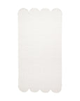 Svanefors Fia Matta, Ull, 70x140cm, Benvit