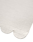 Svanefors Fia Matta, Ull, 70x140cm, Benvit