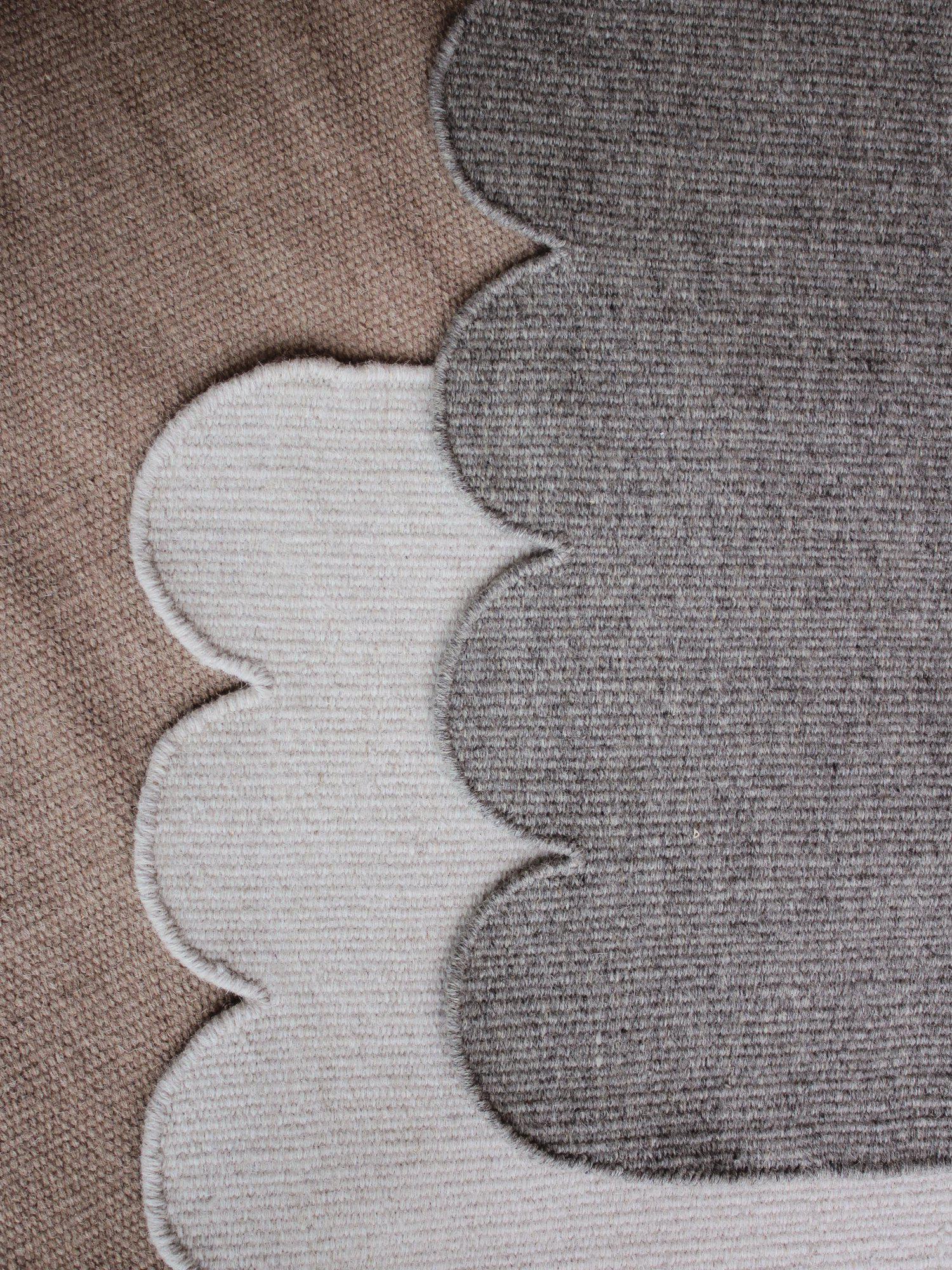 Svanefors Fia Matta, Ull, 70x140cm, Beige