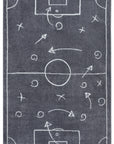 Hanse Home Gameplan Fotbollsmatta, Grå
