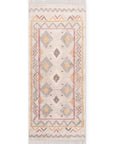 Elle Decoration Kelim Orientalisk Matta, Jute, 80x200cm, Flerfärgad/Vit