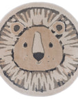Hanse Home Adventures Rund Lejon Matta, Beige