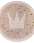 Hanse Home Rund Krona Matta, Syntet, Beige