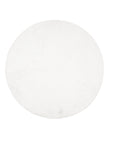 Venture Home Undra Rund Matta, 200cm, Vit
