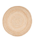 Venture Home Oliver Rund Matta, Jute, 200cm, Natur