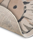 Hanse Home Adventures Rund Lejon Matta, Beige