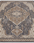 Hanse Home Orken Orientalisk Matta, Brun