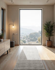 Elle Decoration Tourmaline Matta, 80x240cm, Vit