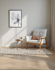 Elle Decoration Onyx Matta, 80x240cm, Greige