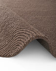 Hanse Home Eleni Rund Ullmatta, Brun