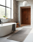 Elle Decoration Dolomite Matta, 80x240cm, Mörkgrå