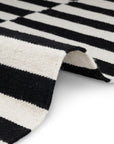 Hanse Home Donna Runner Ullmatta, Svart/Vit