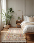 Elle Decoration Kelim Orientalisk Matta, Jute, 80x200cm, Flerfärgad/Vit
