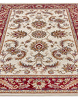 Hanse Home Reni Orientalisk Matta, Vit/Röd
