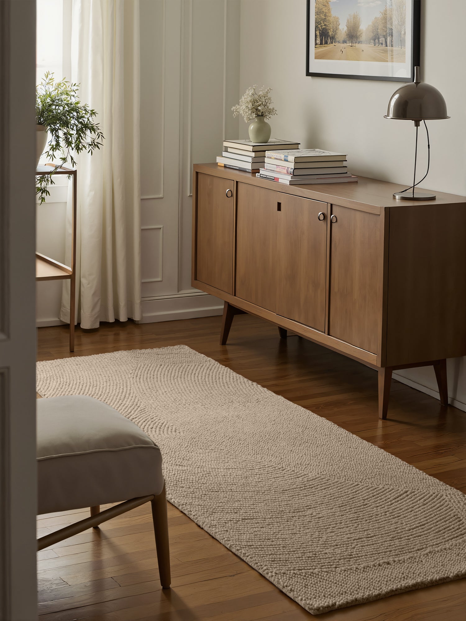 Hanse Home Eleni Runner Ullmatta, Beige