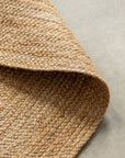 Hanse Home Rangpur Rund Matta, Jute, Guld