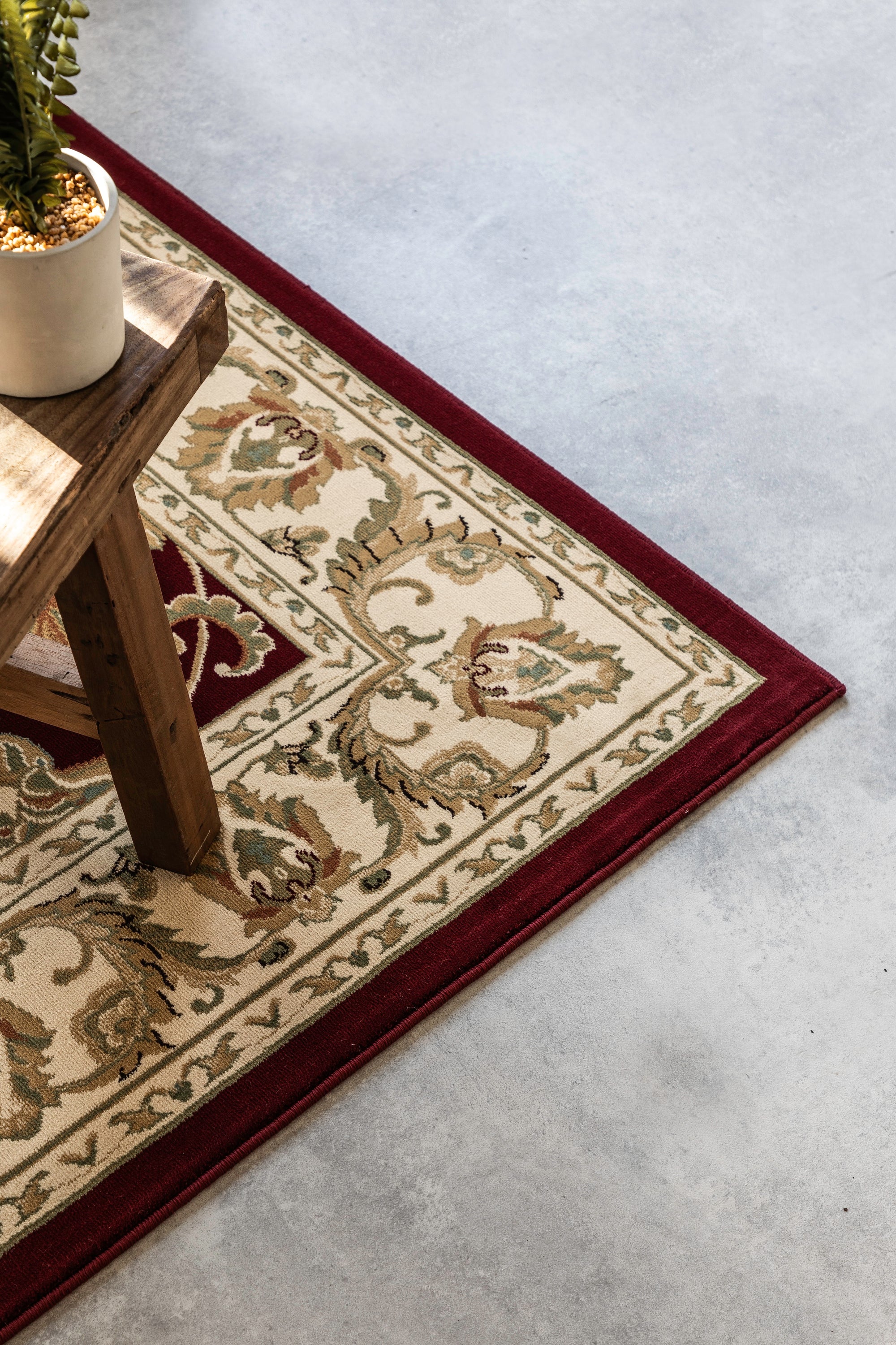 Hanse Home Harirud Orientalisk Matta, Röd