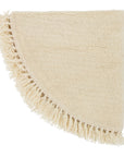 Bloomingville Lenea Matta, Ull, 110cm, Vit