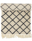 Bloomingville Warda Matta, Ull, 70x200cm, Vit