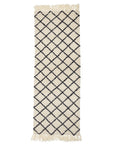 Bloomingville Warda Matta, Ull, 70x200cm, Vit