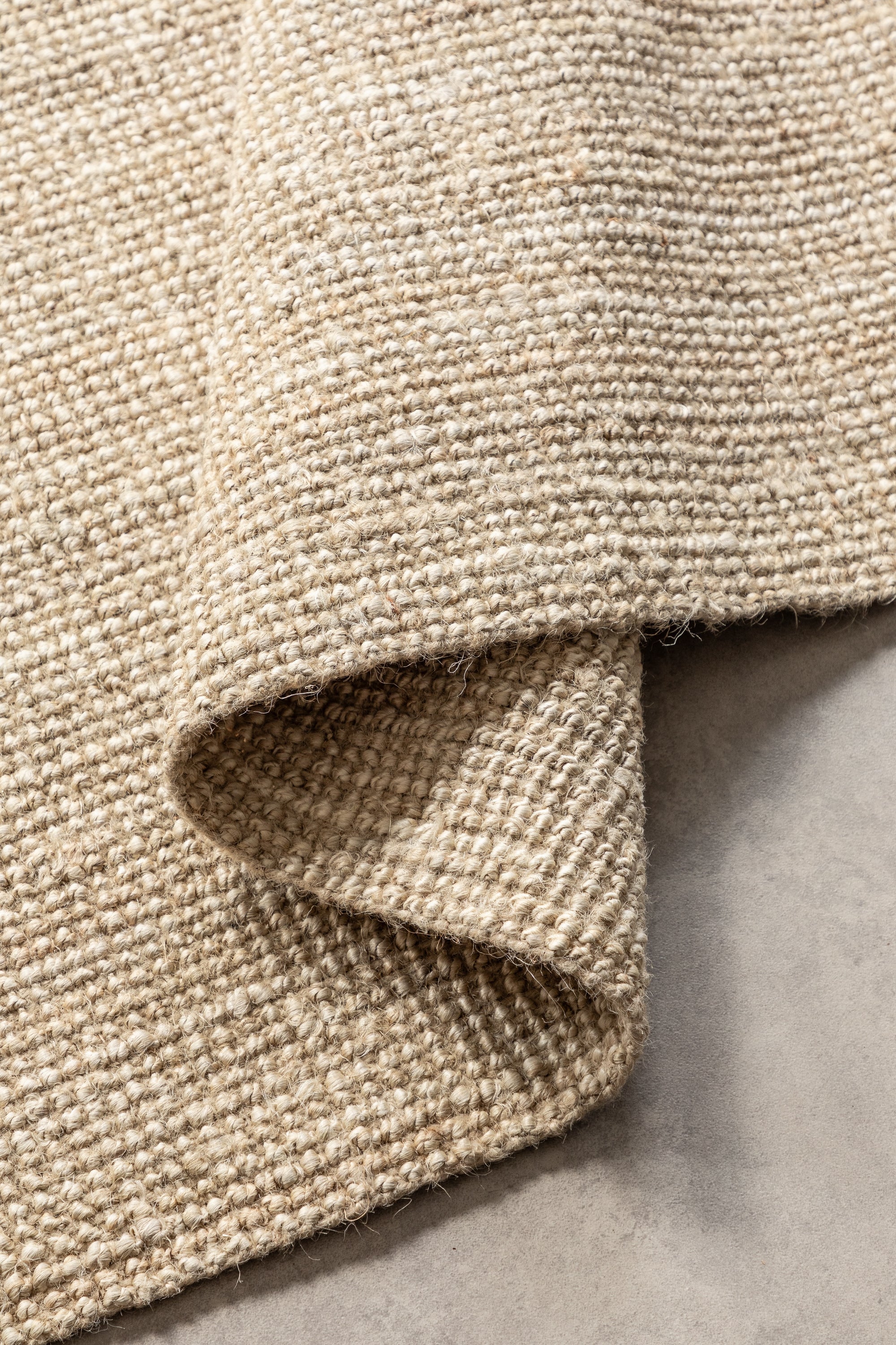 Hanse Home Jaipur Matta, Jute, Benvit