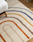 Hanse Home Regnbågen Barnmatta, Beige