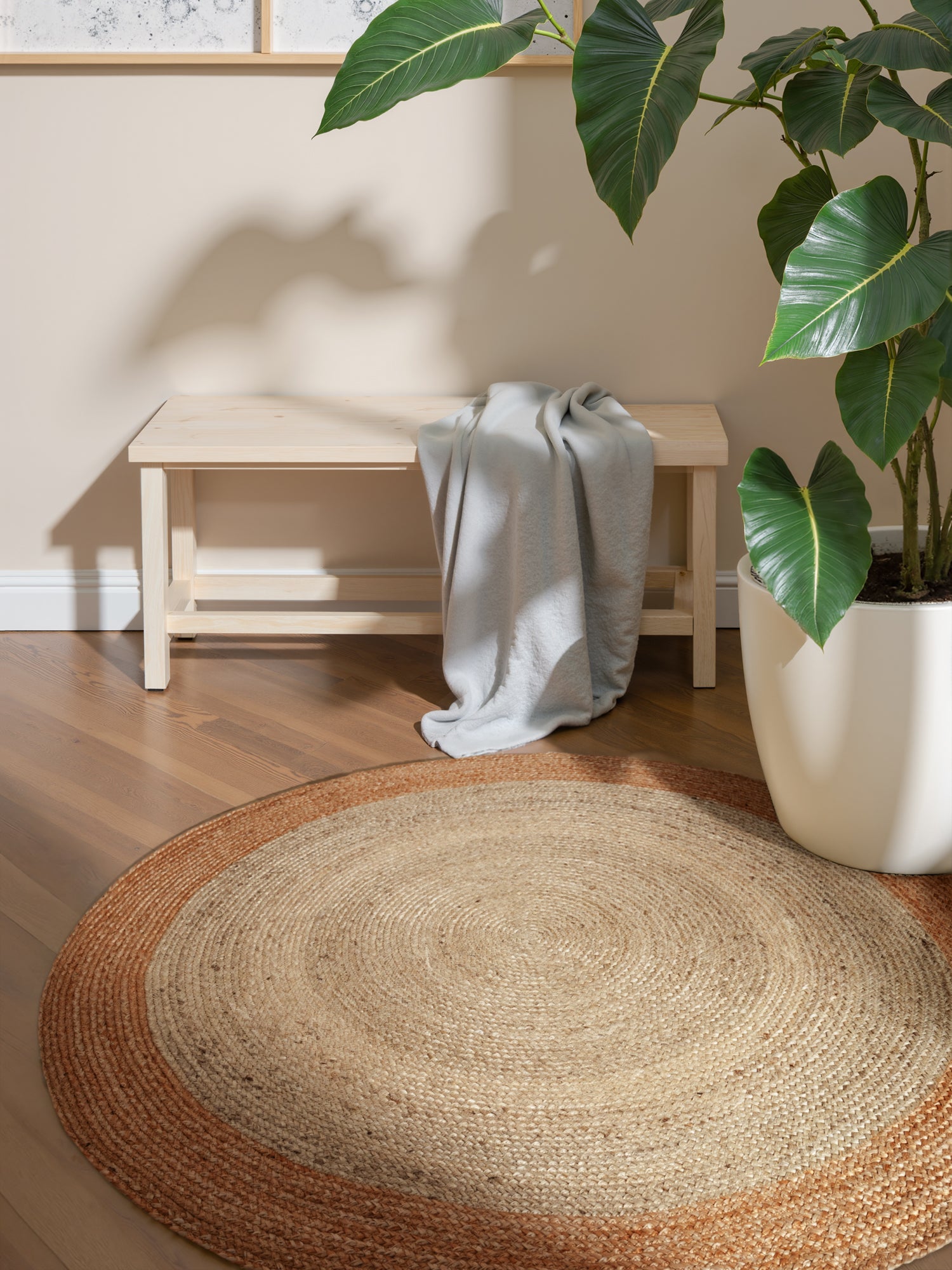 Hanse Home Jutta Jutematta, Guld/Beige