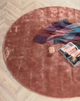 Venture Home Indra Matta, Viskos, 200cm, Rosa