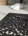 Venture Home Mats Dörrmatta, Gummi, 45x75cm, Svart