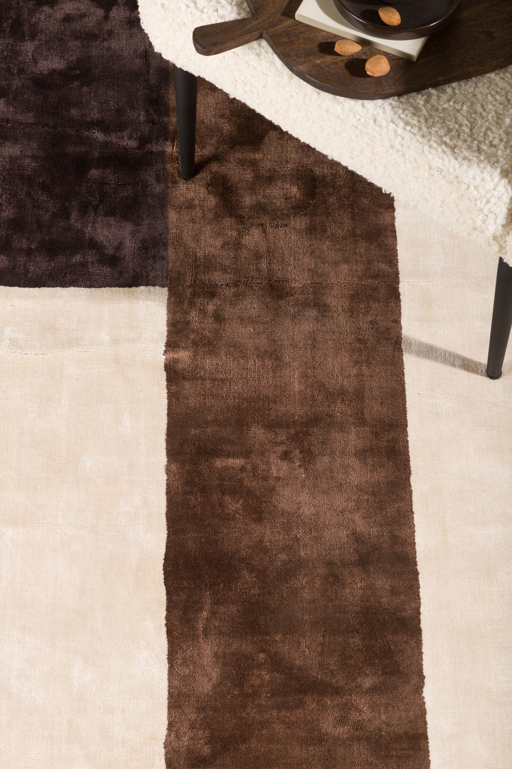 Venture Home Arvid Matta, Viskos, 200x300cm, Brun/Beige