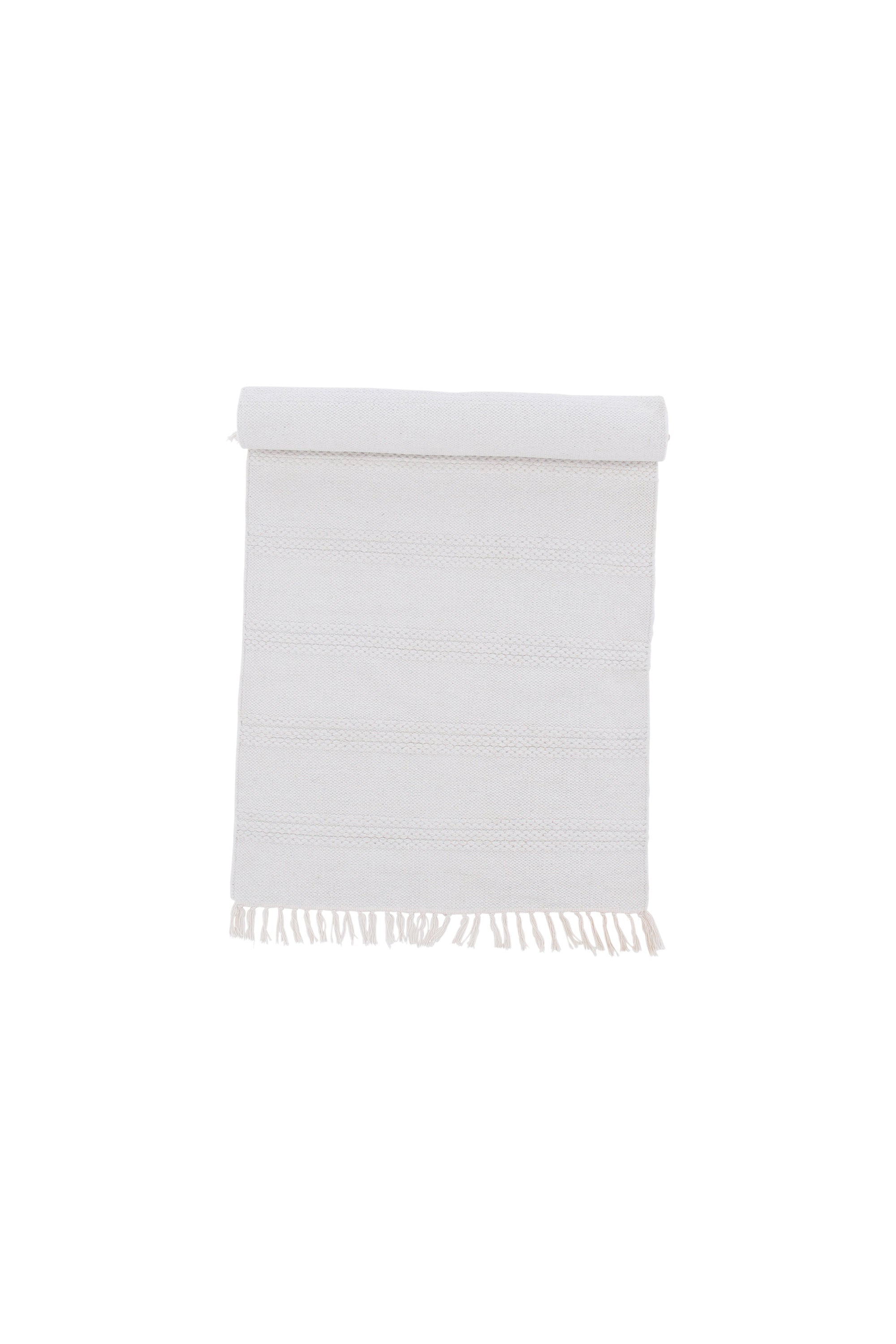 Venture Home Nico Matta, Bomull, 80x250cm, Offwhite