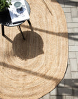 Venture Home Oliver Matta, Jute, Oval 80x160cm, Natur