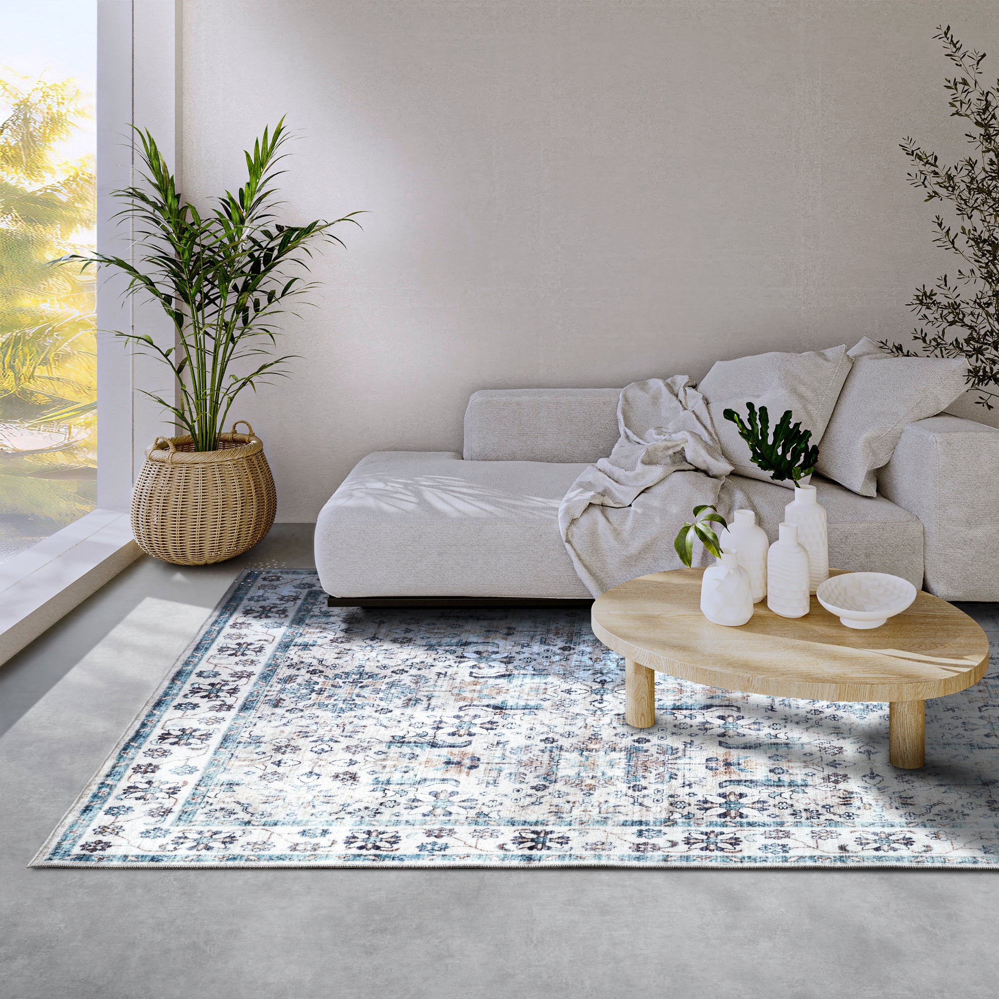 Elle Decoration Saveh Matta, Blå