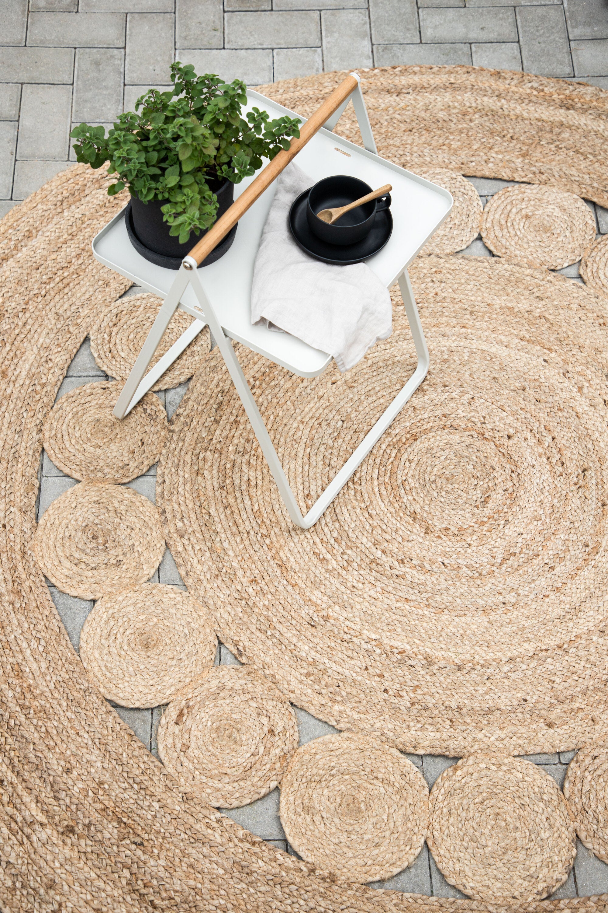 Venture Home Elis Matta, Jute, 200cm, Natur