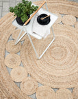 Venture Home Elis Matta, Jute, 200cm, Natur