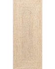 Hanse Home Sharmila Matta, Jute, 80x200cm, Vit/Beige